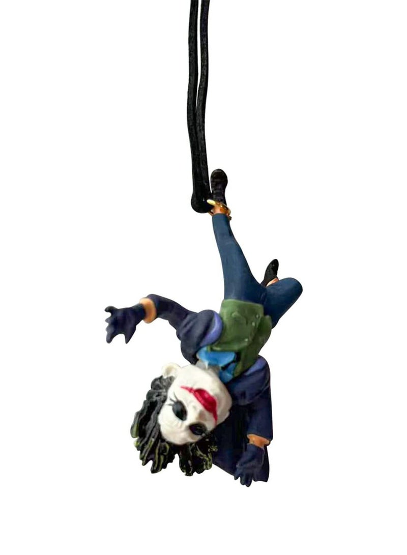 Clown Car Pendant Interior Rearview Mirrors Charms Hanging Ornament, Rear View Mirror Hanging Accessories, Funny Accessories for Office Home Hanging, Micro Landscape Decor, Birthday Romantic Gift - Image 1