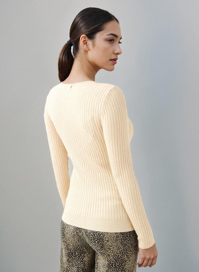2Xtremz Ribbed V-neck Sweater - Image 3
