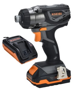 KSEIBI KDR 20V-160, 20V Cordless Impact Driver, 1/4", 1 BATTERY 201C,  Bare, Ideal for Driving Screws and Bolts into Wood, Metal, Various Applications in Construction, Automotive Repair, and Carpentry.  - Image 1