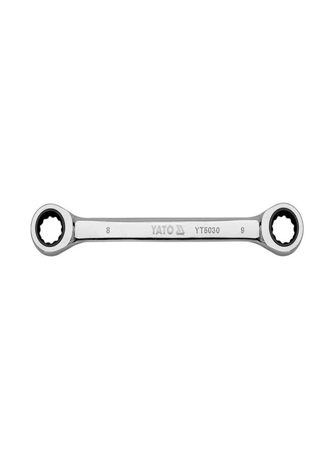 Yato YT-5033 Double Ratchet Wrench 14X15mm |Power tools|hand Tools|Industrial Tools|Spanner Adjustable|Spanner Wrench, Multicolor - Image 1