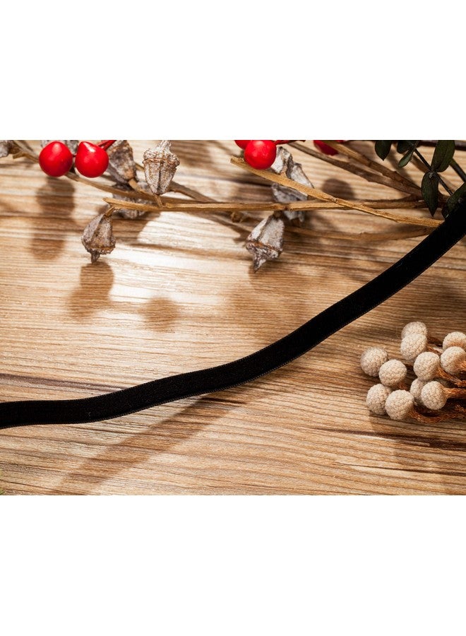 AnalysisyLove Classic Black Velvet Choker Necklace for Women, Valentines Birthday Gifts, Halloween Cosplay Jewelry - Image 3