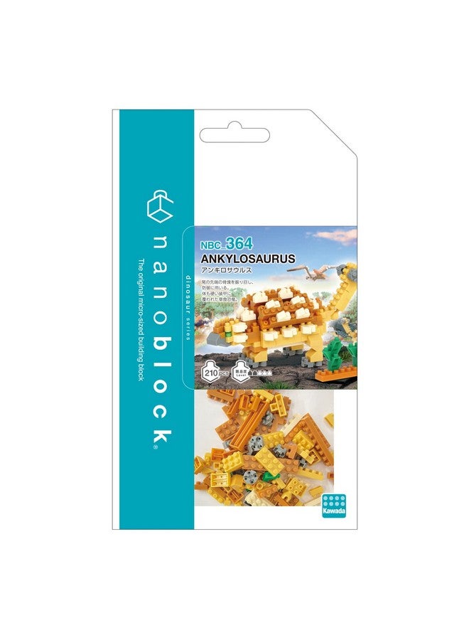 nanoblock - Dinosaurs - Ankylosaurus, Collection Series Building Kit - Image 2