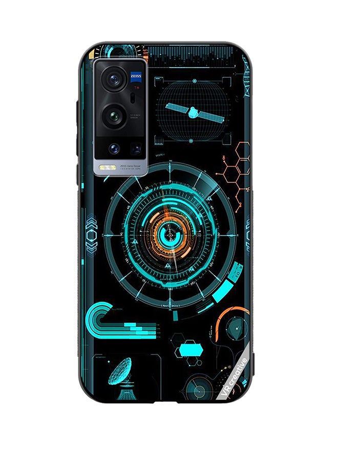 VR CREATIVE Protective Case Cover For Vivo X60 Pro Plus Tumbler Design Multicolour - Image 1