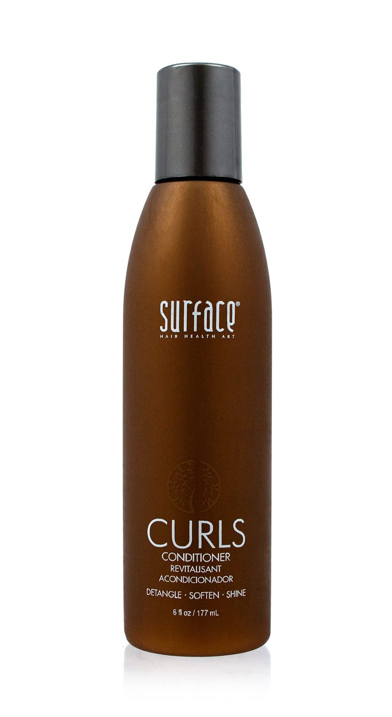 Surface Hair - Curls Moisturizing Conditionerâ€“ Defines, Adds Shine, and Provides Frizz Free Style Longevity - 6 fl oz - Image 1