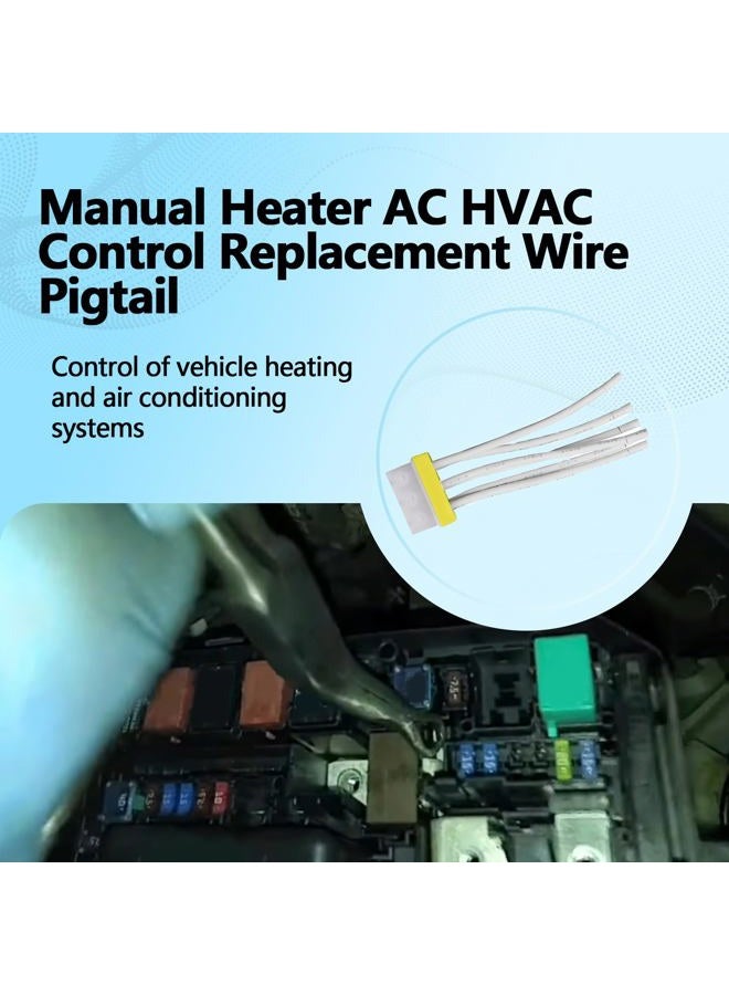 Manual Heater AC HVAC Control Replacement Wire Pigtail Fits for XV Crosstrek 2013-2017 - Image 2