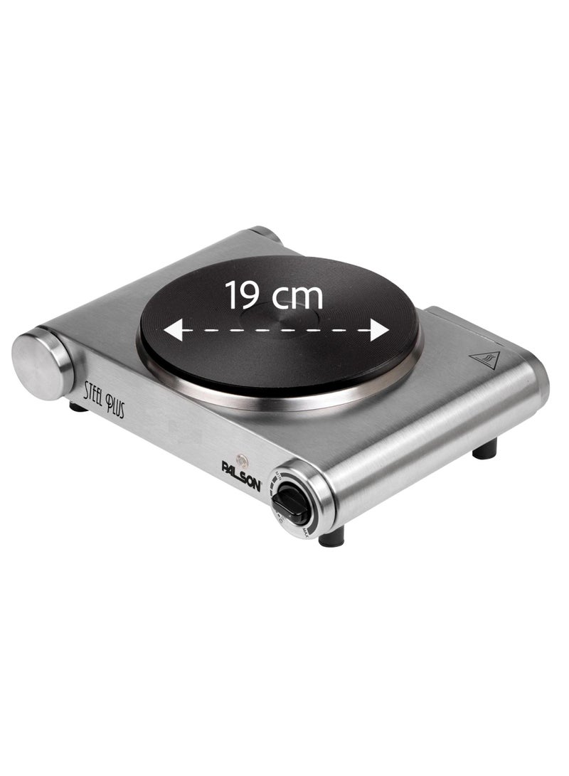 Palson Single Steel Hot Plate, 1500W, 30992 - Image 2