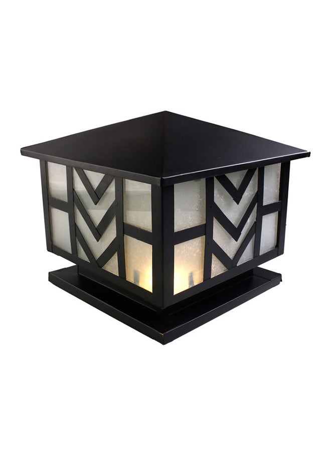 El Rawda Lighting Garden Lantern - 1 Light | Outdoor Wall Lantern Lighting - Black 25x25x21 cm - Image 1