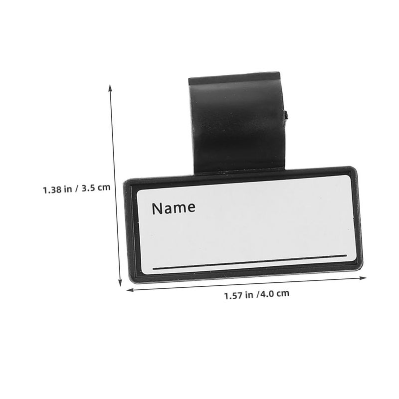 15 Plastic Stethoscope Name Tags With Clip A Writable ID Badge For Nurses Doctors Medical Accessories - Image 3