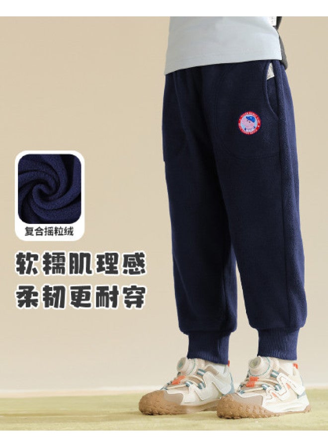 peppa Pig Spring Boys' Warm & Comfortable Casual Pants - Versatile Baby Cuffed Trousers - Image 1