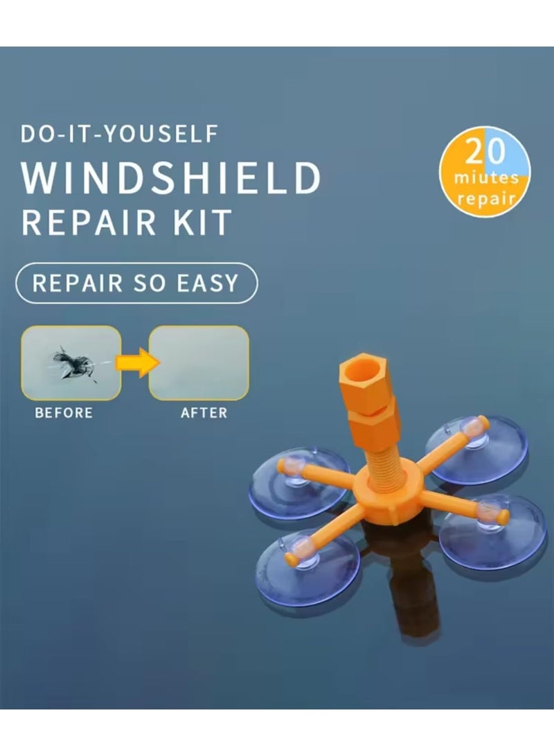 Car Windshield Repair Kit – Effective Tool for Fixing Cracks, Scratches, and Chips in Auto Glass - Image 4