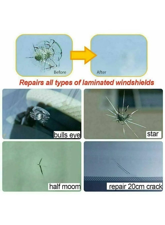 Car Windshield Repair Kit – Effective Tool for Fixing Cracks, Scratches, and Chips in Auto Glass - Image 3