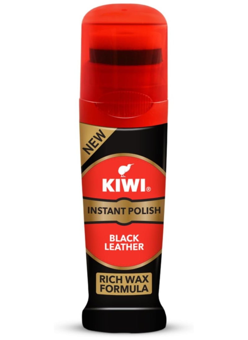 Kiwi - Kiwi Liquid Shoe Polish - 75 ml (Black) | Protects colour of the shoe - Image 1