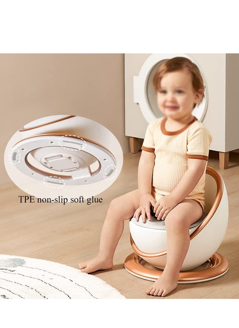 Tk - Children's Commode Chair for Home Use 360° Circular Anti-Skid Base Split Design Easy to Clean Transform Into A Small Stool - Image 1