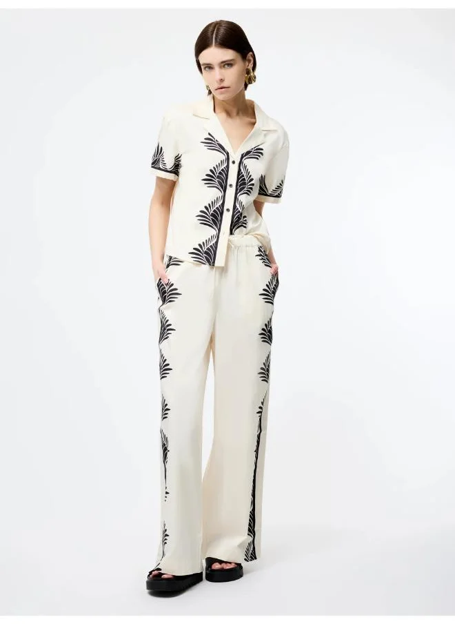 French Connection Sherry Viscose Printed Pants
