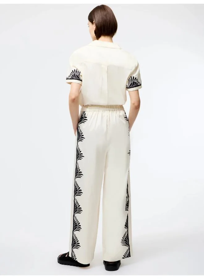 French Connection Sherry Viscose Printed Pants