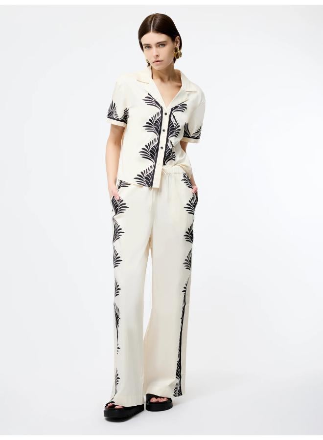 French Connection Sherry Viscose Printed Pants  - Image 1