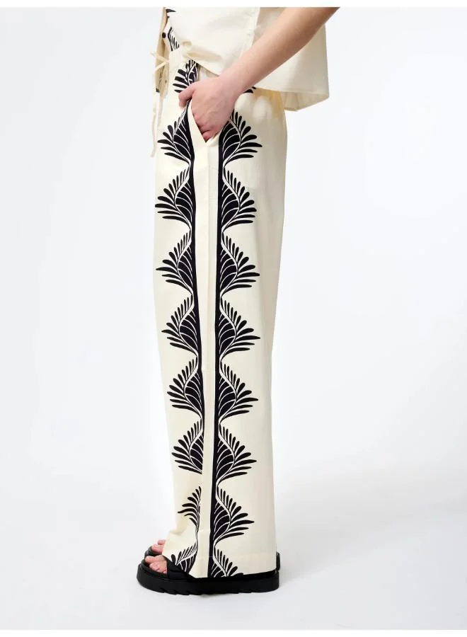 French Connection Sherry Viscose Printed Pants
