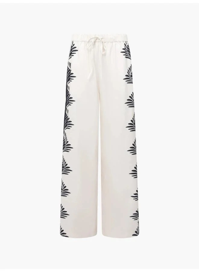 French Connection Sherry Viscose Printed Pants