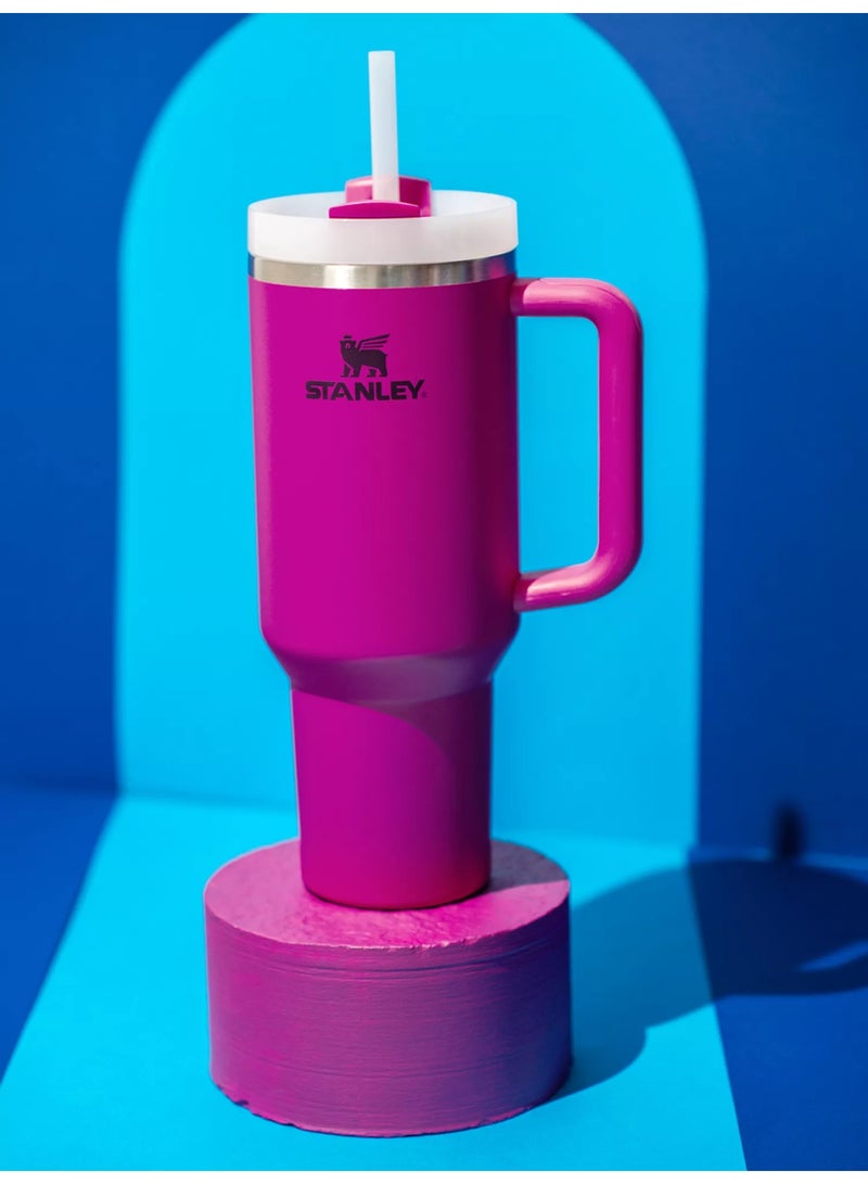 Stanley Quencher H2.0 FlowState™ 40oz Stainless Steel Vacuum Insulated Bottle with Leak-Resistant Lid & Reusable Straw | Durable BPA-Free Eco-Friendly Reusable Water Bottle for Hot or Cold Drinks | Perfect for Office, Gym, Travel, Outdoor Hydration & Everyday Use - Image 2