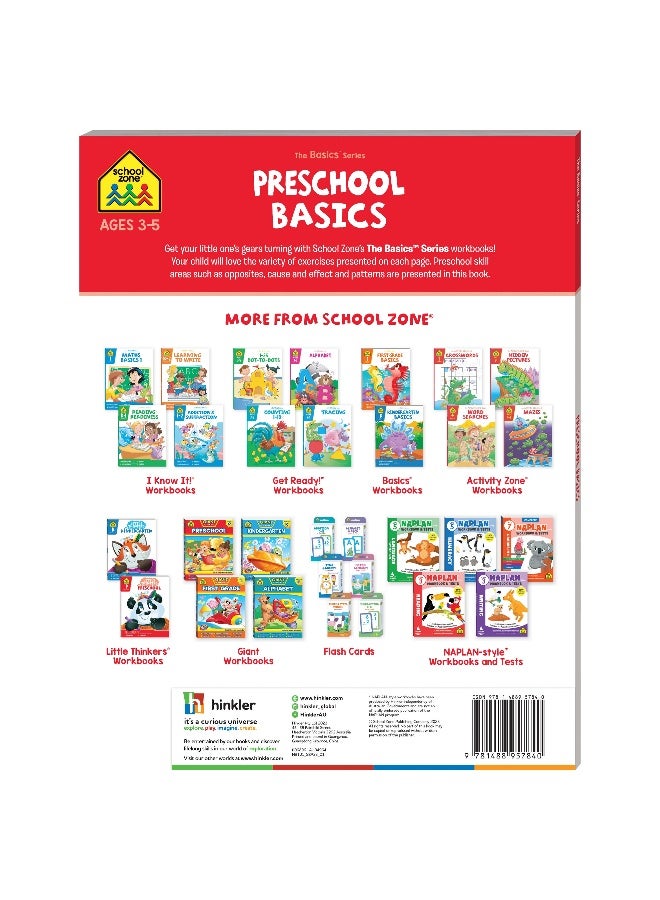 Hinkler School Zone Preschool Basics: Building Strong Foundations for Learning - Image 5