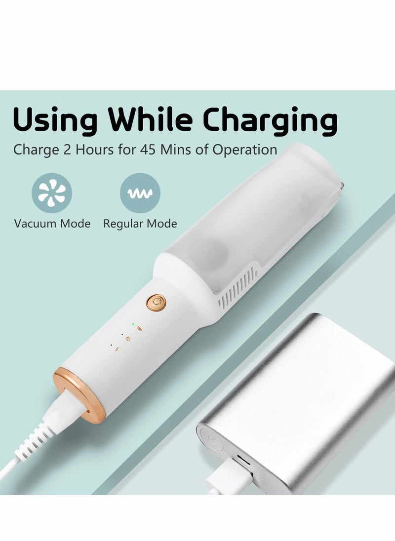 Y&D - Baby Hair Clipper, Quiet Trimmer for Kids and Children, Waterproof Rechargeable Cordless Haircut Kit Toddler, White - Image 1