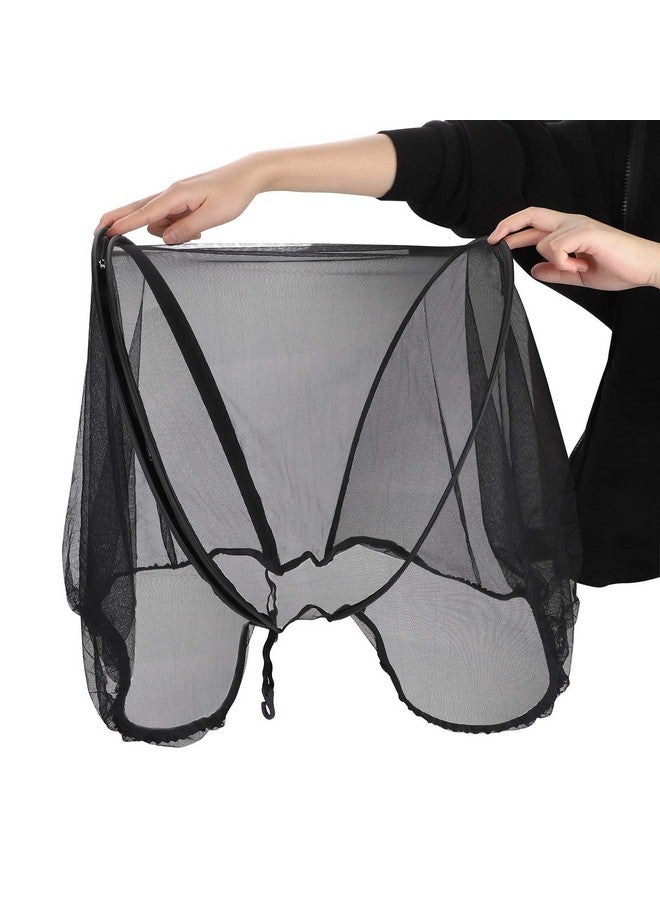 ITODA 2 In 1 Net Baby Stroller Sun Shades With Zipper Window Universal Mesh Travel Breathable See Through Outdoor Walking Beach Parasol Windproof Protective Cover For Seats Bassinets And Carriers - Image 4
