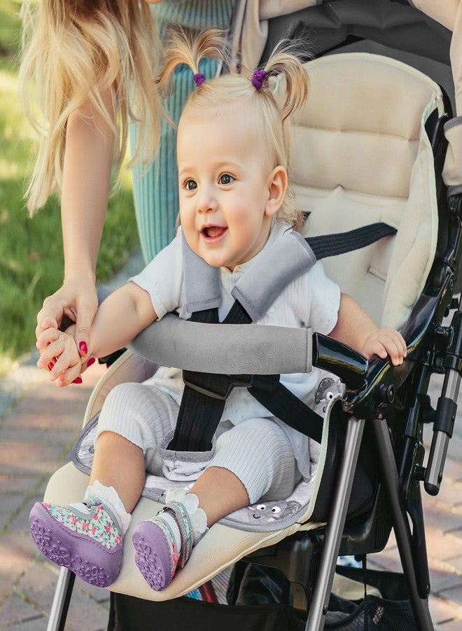 COOLBEBE Car Seat Protector for Potty Training, 2 Pack Dry Waterproof Car Seat Liner Toilet Training with Anti-Slip Backing, Baby Infant Toddler Piddle Pads Cover Pad for Strollers, Carseat (Grey) - Image 2