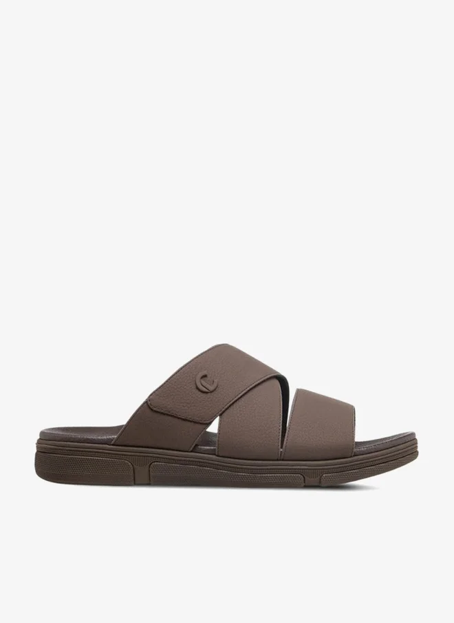 Le Confort Men Cross Strap Comfort Sandals