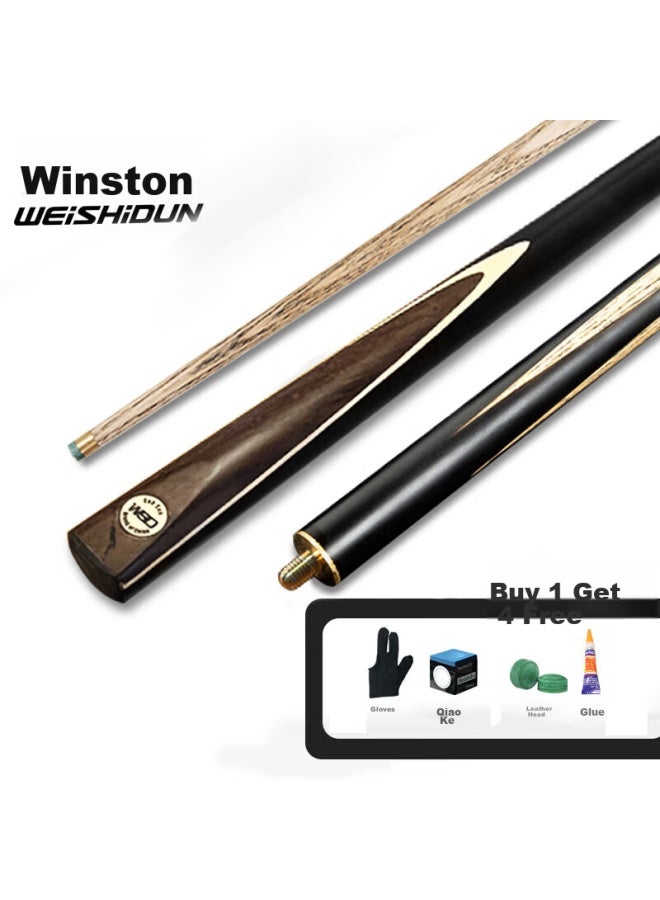WEISHIDUN Weishidun Member Pool Cue, Training Small Tip Billiard Cue, Entry-level Public Cue, Chinese 8-ball Snooker, 10.5mm Bare Cue - Image 1