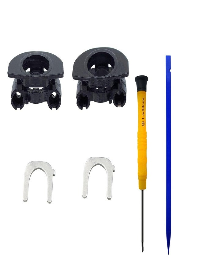 Knomix Left&Right Plastic Hinge Swivel + XM4 U Shaped Metal Hinge Lock Grove Replacement for Sony WH-1000XM4 WH1000XM4 Headphone (Left+Right) - Image 1
