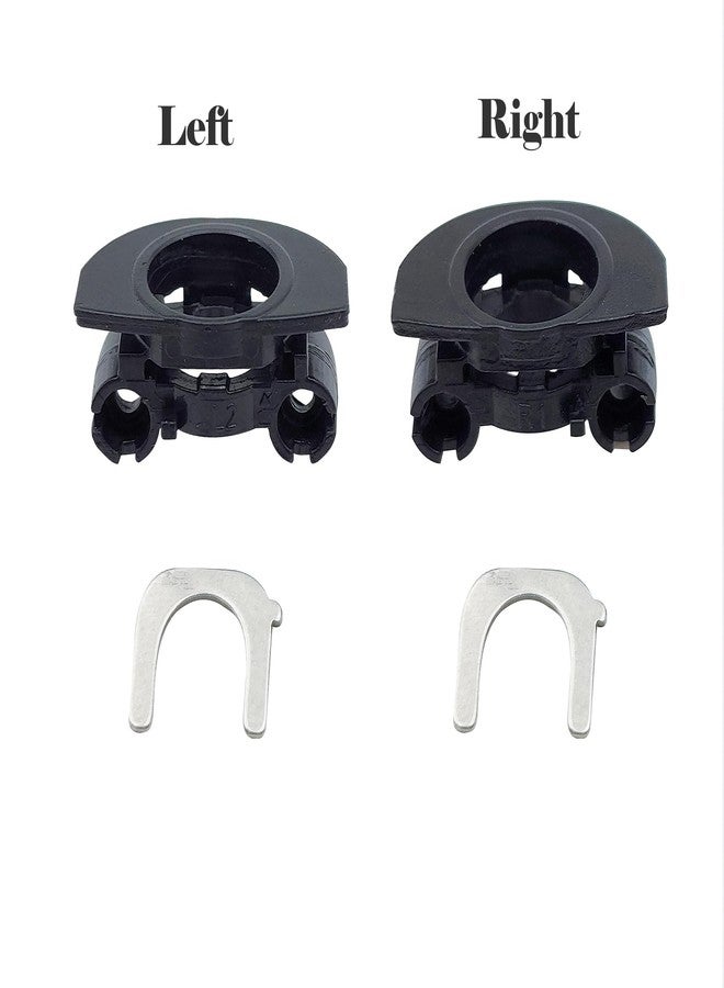 Knomix Left&Right Plastic Hinge Swivel + XM4 U Shaped Metal Hinge Lock Grove Replacement for Sony WH-1000XM4 WH1000XM4 Headphone (Left+Right) - Image 2