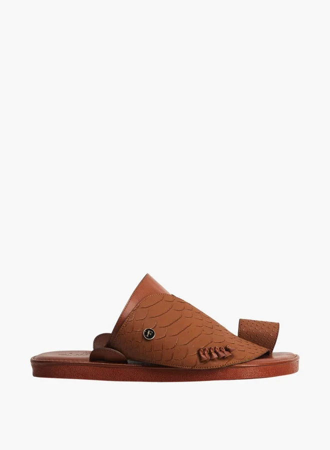 Al Waha Men's Arabic Sandals with Toe Loop - Ramadan Collection