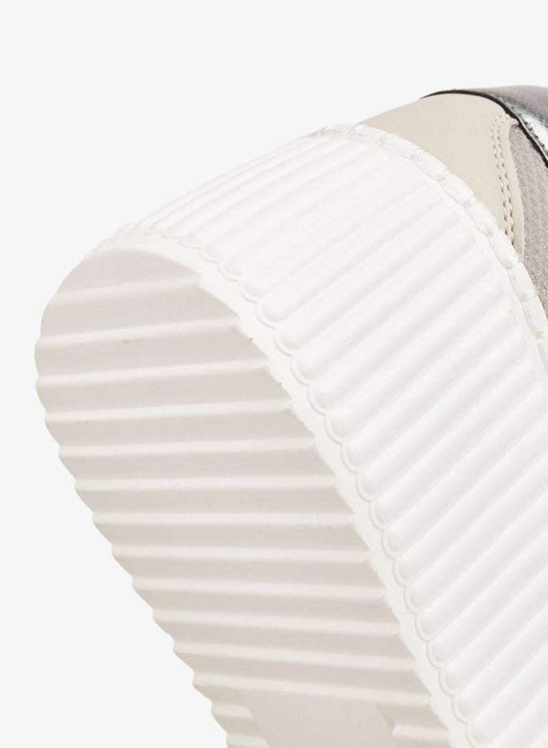 Celeste Women's Logo Applique Lace-Up Sneakers - Image 4