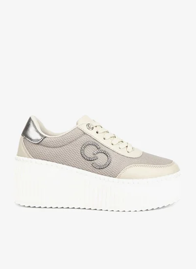 Celeste Women's Logo Applique Lace-Up Sneakers