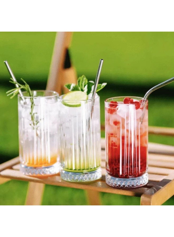 باساباتشي Pasabahce Elysia Hi ball Cup Set of 4Pcs- 280ml-Turkey Made - Image 3