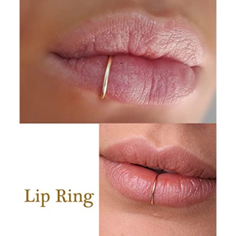 Fake Nose Rings and Septum Piercings - Clip On, Non-Piercing, Faux Nose Rings and Hoops for Women and Men - Image 5
