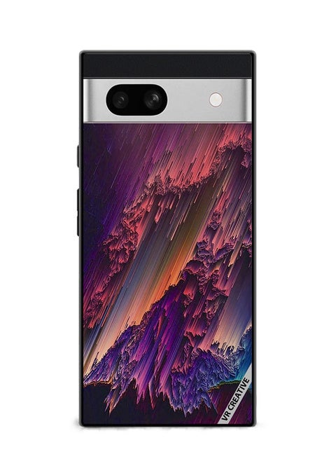 Protective Case Cover For Google Pixel 7a Texture Design Multicolour