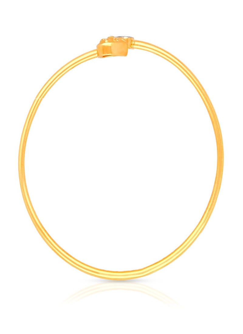 Malabar Gold and Diamonds 22k 916 Purity Malabar Gold Bangle BG5768565T23  - Image 3
