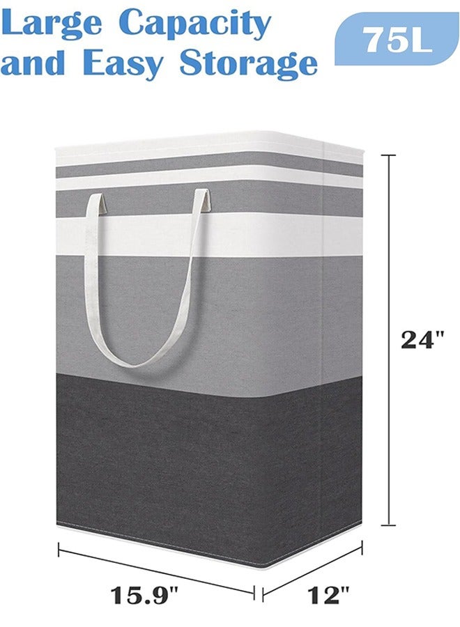 Foldable Laundry Hamper,Storage Basket  Perfect for Clothes & Toys, Bedroom & Kitchen Organization - Image 3