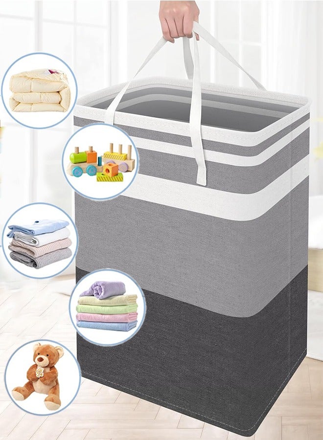 Foldable Laundry Hamper,Storage Basket  Perfect for Clothes & Toys, Bedroom & Kitchen Organization - Image 4