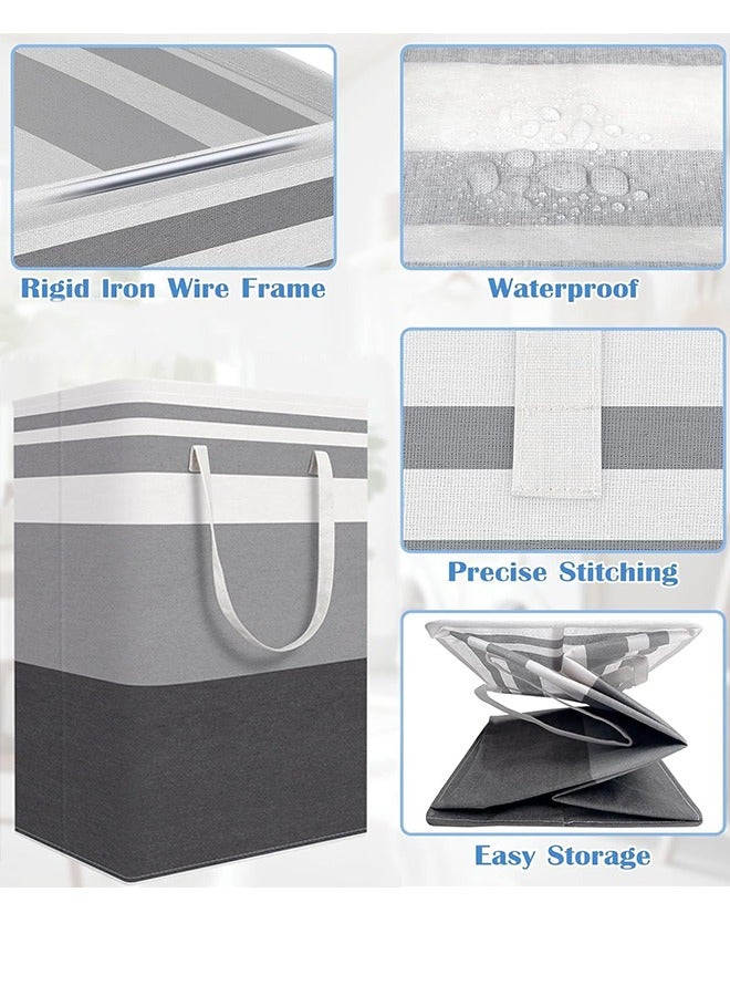 Foldable Laundry Hamper,Storage Basket  Perfect for Clothes & Toys, Bedroom & Kitchen Organization - Image 5