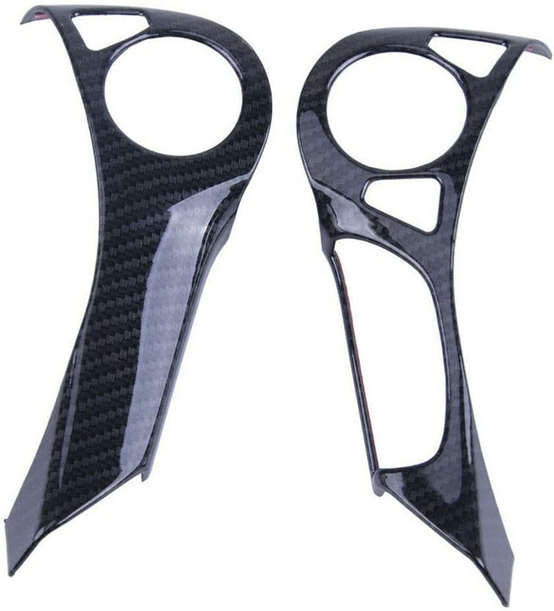 SZFKACCESS ABS Carbon Fiber Steering Wheel Cover Trim for Honda Accord 2014-2017 - 2pcs/Set - Image 2