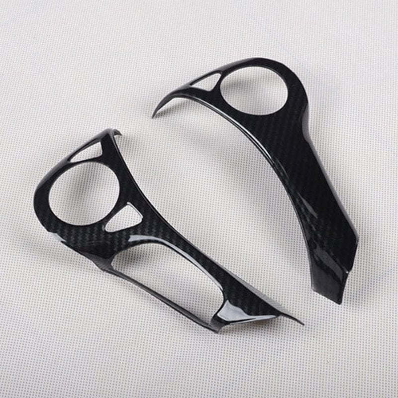 SZFKACCESS ABS Carbon Fiber Steering Wheel Cover Trim for Honda Accord 2014-2017 - 2pcs/Set - Image 3