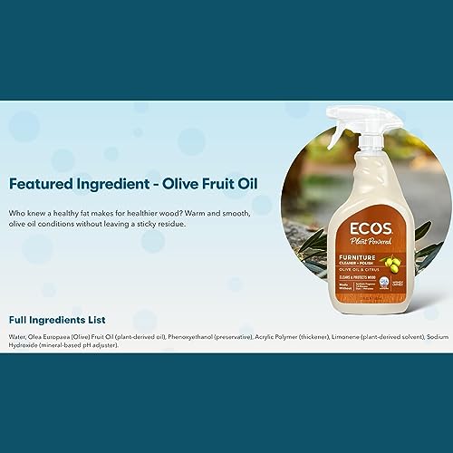 ECOS Earth Friendly Products Furniture Polish, 22 Oz - Image 4