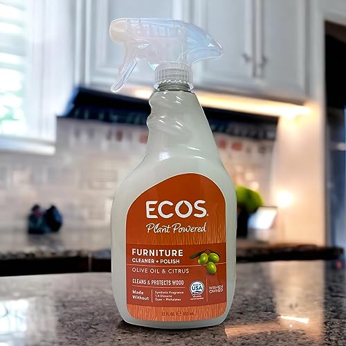 ECOS Earth Friendly Products Furniture Polish, 22 Oz - Image 2