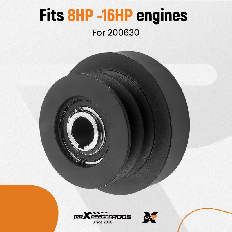 maXpeedingrods 25.4mm 1" Bore Centrifugal Pulley Clutch 8-16HP for ATV's, LTV's, Go Karts 200630 - Image 3