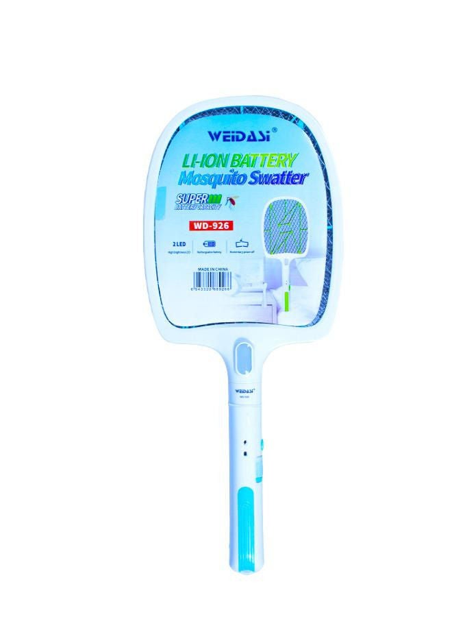 WEIDASI Rechargeable Mosquito Insect & Fly Killer Electric Bat Handheld Swatter Racket - Image 1
