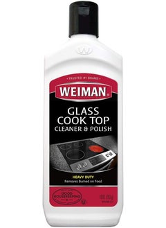 Weiman Weiman Glass Cooktop Cleaner and Polisher 10oz Bottle Cuts Through Toughest Burned Food Grease and Grime  - Image 1
