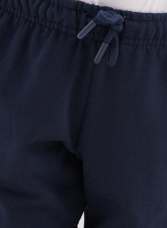 Styli Solid Shorts with Drawsting - Image 3