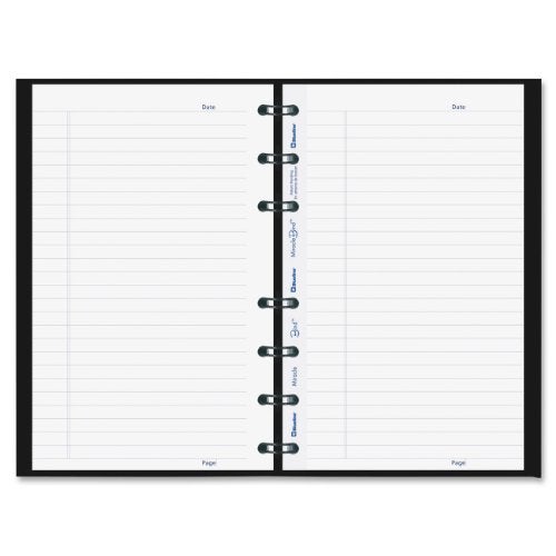 Blueline MiracleBind Notebook, 11 x 9.625 inches, Black, 150 Pages (AF11150.81) - Image 1